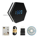 Newest Colourful 1080P WiFi Camera Clock with Video Duration Over 4 Hours WiFi Clock Camera